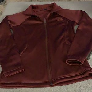 The North Face fitted Maroon jacket, S